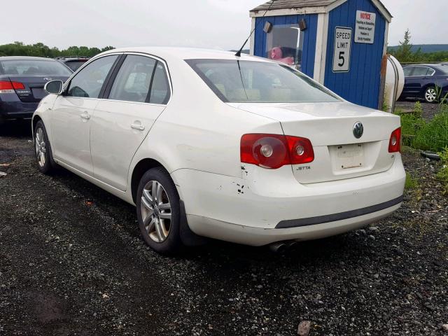 3VWEF71K47M068674 - 2007 VOLKSWAGEN JETTA WOLF WHITE photo 3