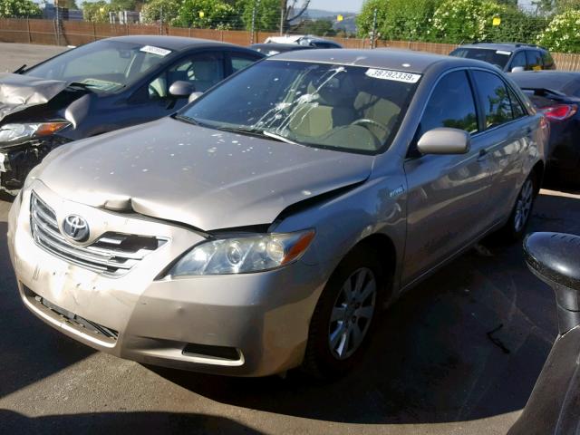 JTNBB46K973005107 - 2007 TOYOTA CAMRY NEW GOLD photo 2