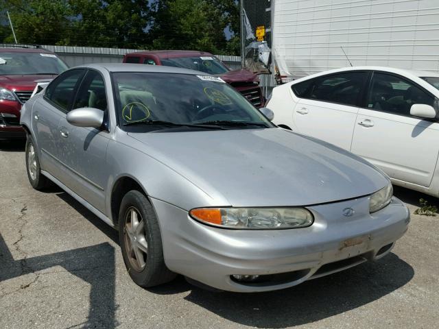 1G3NL52E72C180324 - 2002 OLDSMOBILE ALERO GL SILVER photo 1