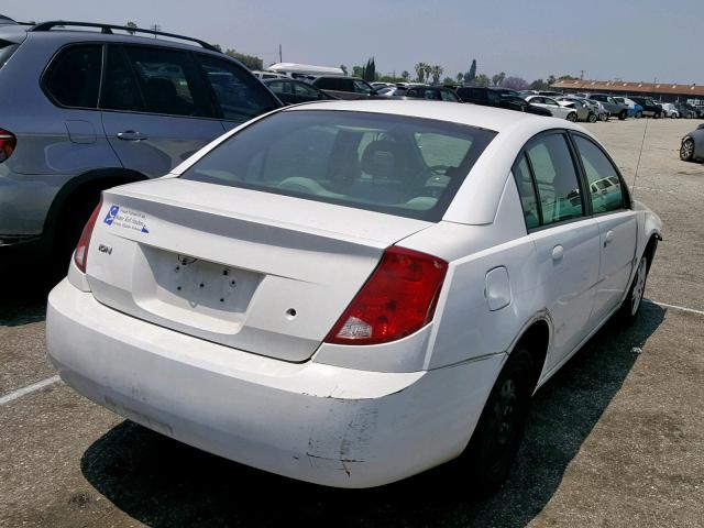 1G8AJ55F06Z200385 - 2006 SATURN ION LEVEL WHITE photo 4