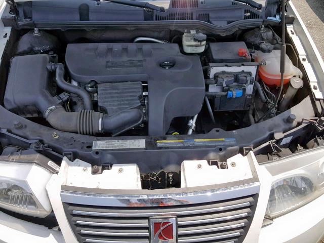 1G8AJ55F06Z200385 - 2006 SATURN ION LEVEL WHITE photo 7