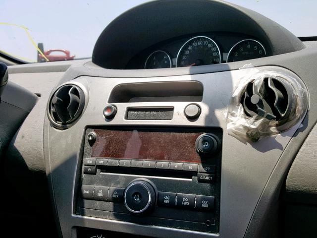 1G8AJ55F06Z200385 - 2006 SATURN ION LEVEL WHITE photo 9