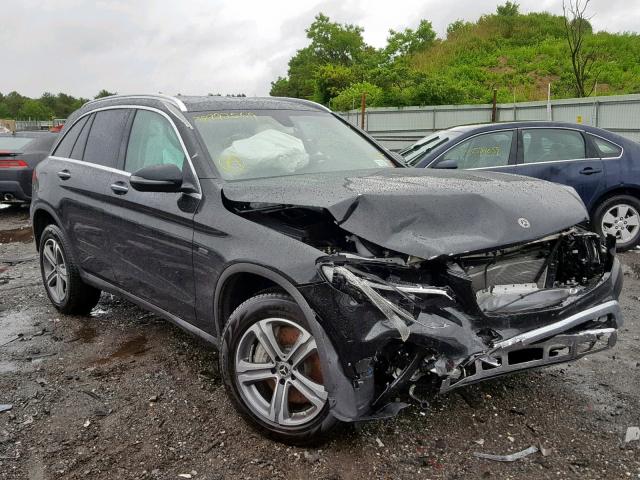 WDC0G5EB3KF562682 - 2019 MERCEDES-BENZ GLC 350E BLACK photo 1