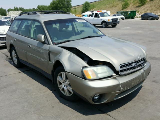 4S3BH815147642184 - 2004 SUBARU LEGACY OUT GRAY photo 1