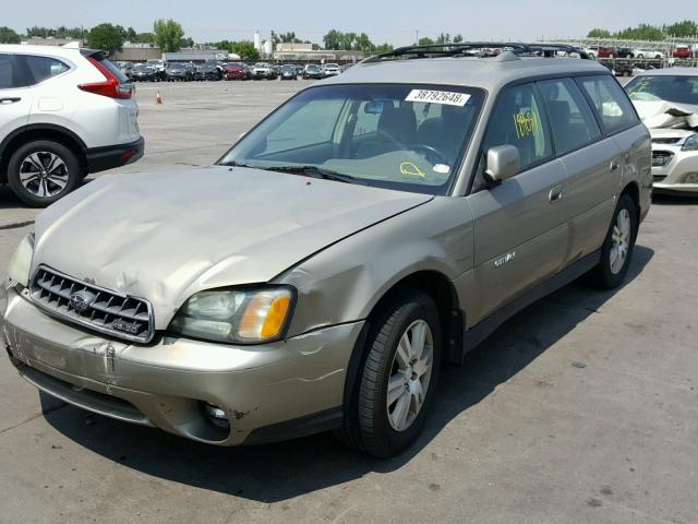 4S3BH815147642184 - 2004 SUBARU LEGACY OUT GRAY photo 2