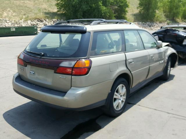 4S3BH815147642184 - 2004 SUBARU LEGACY OUT GRAY photo 4