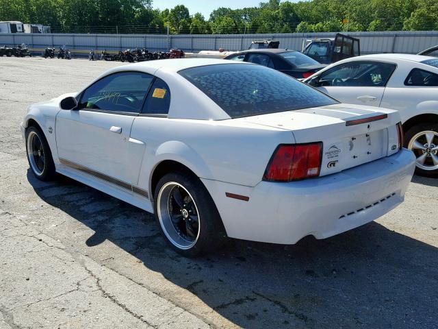 1FAFP42X54F150279 - 2004 FORD MUSTANG GT WHITE photo 3