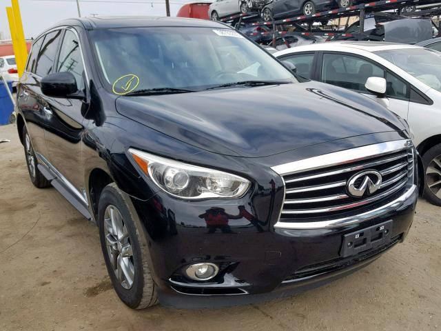 5N1AL0MN5DC340939 - 2013 INFINITI JX35 BLACK photo 1