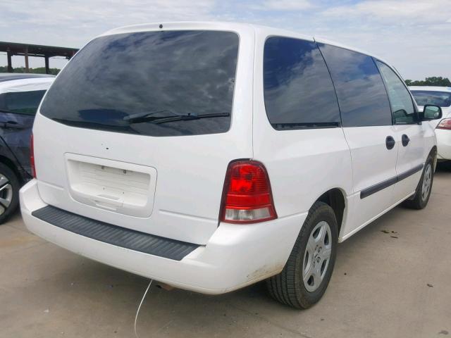 2FMZA50605BA44958 - 2005 FORD FREESTAR S WHITE photo 4