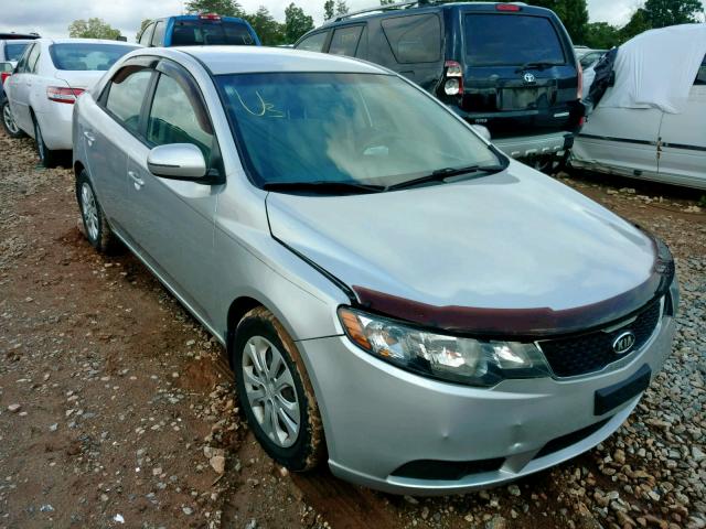 KNAFU4A20C5517275 - 2012 KIA FORTE EX SILVER photo 1