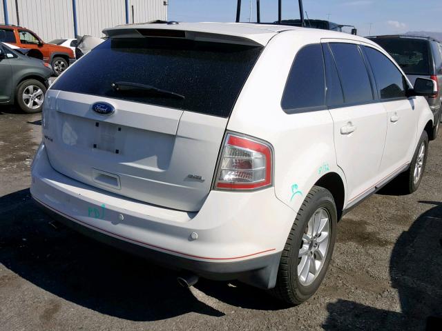 2FMDK3JC6ABB07720 - 2010 FORD EDGE SEL WHITE photo 4