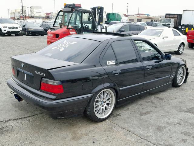 WBACD4325TAV42227 - 1996 BMW 328 I AUTO BLACK photo 4
