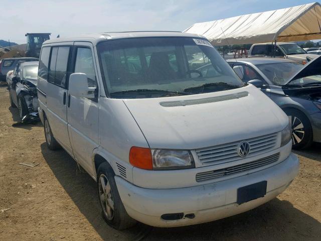 WV2MB47031H150701 - 2001 VOLKSWAGEN EUROVAN MV WHITE photo 1