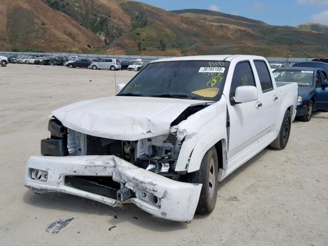 1GTD5MFE0C8118228 - 2012 GMC CANYON SLE WHITE photo 2