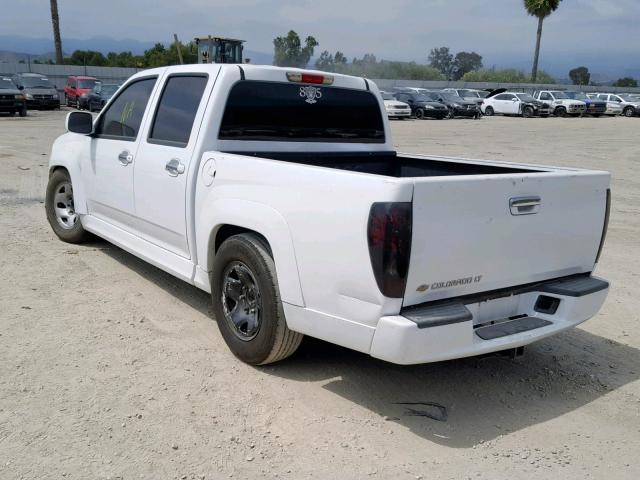 1GTD5MFE0C8118228 - 2012 GMC CANYON SLE WHITE photo 3