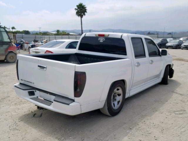 1GTD5MFE0C8118228 - 2012 GMC CANYON SLE WHITE photo 4