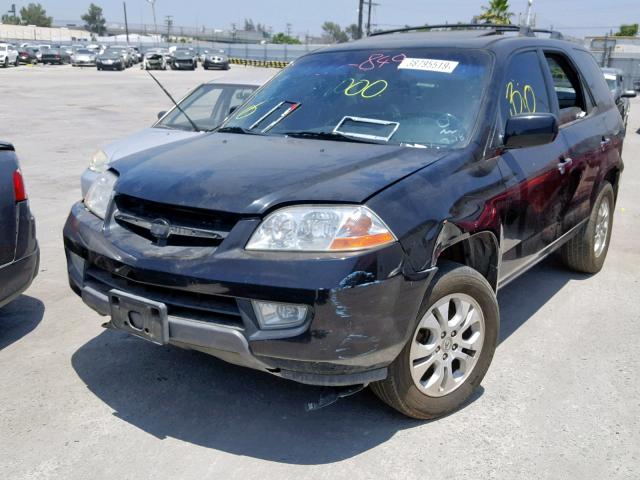 2HNYD18603H548600 - 2003 ACURA MDX TOURIN BLACK photo 2