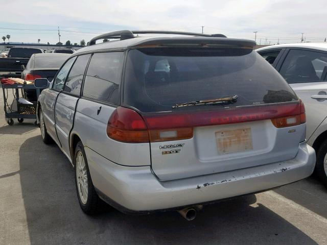 4S3BK675XX7306647 - 1999 SUBARU LEGACY GT SILVER photo 3