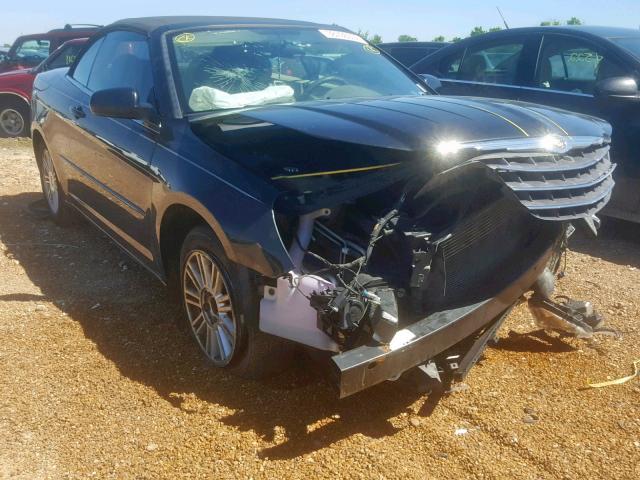 1C3LC55R18N135550 - 2008 CHRYSLER SEBRING TO BLACK photo 1