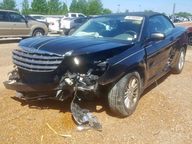 1C3LC55R18N135550 - 2008 CHRYSLER SEBRING TO BLACK photo 2