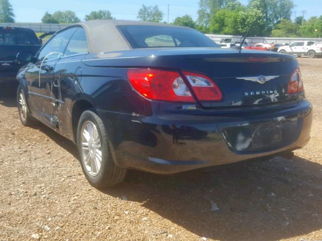 1C3LC55R18N135550 - 2008 CHRYSLER SEBRING TO BLACK photo 3