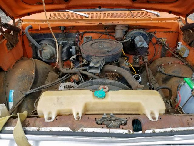 D14AE3S133372 - 1973 DODGE PICKUP ORANGE photo 7