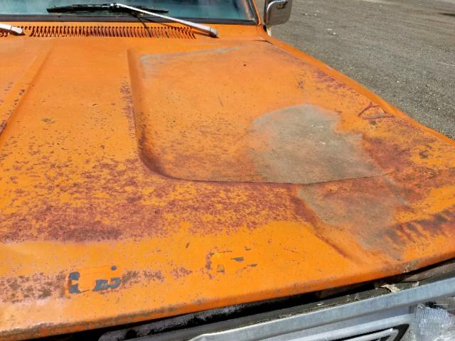 D14AE3S133372 - 1973 DODGE PICKUP ORANGE photo 9