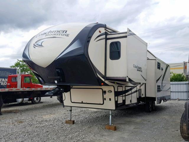 5ZT3BKYB0FA311230 - 2015 CCHM 5TH WHEEL TAN photo 2