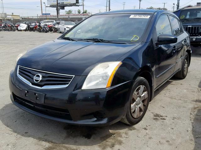 3N1AB6AP8BL680171 - 2011 NISSAN SENTRA 2.0 BLACK photo 2