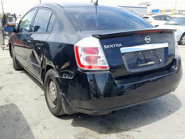 3N1AB6AP8BL680171 - 2011 NISSAN SENTRA 2.0 BLACK photo 3