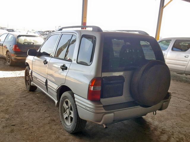 2CNBE634946902246 - 2004 CHEVROLET TRACKER LT SILVER photo 3