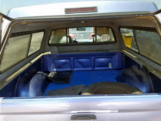 4TANL42N9XZ410567 - 1999 TOYOTA TACOMA BLUE photo 6