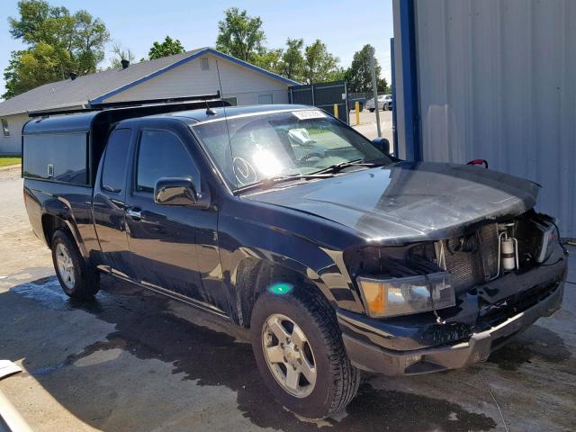 1GCESCFE9C8136279 - 2012 CHEVROLET COLORADO L BLACK photo 1