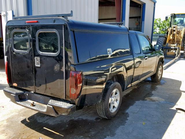 1GCESCFE9C8136279 - 2012 CHEVROLET COLORADO L BLACK photo 4