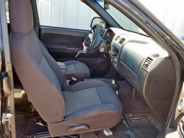 1GCESCFE9C8136279 - 2012 CHEVROLET COLORADO L BLACK photo 5