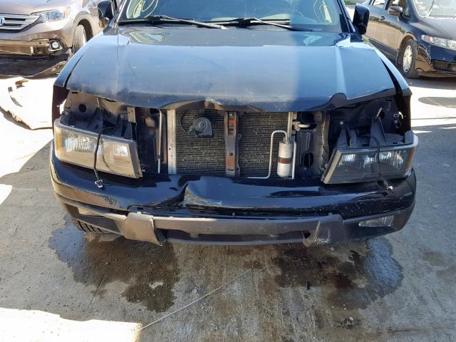 1GCESCFE9C8136279 - 2012 CHEVROLET COLORADO L BLACK photo 9