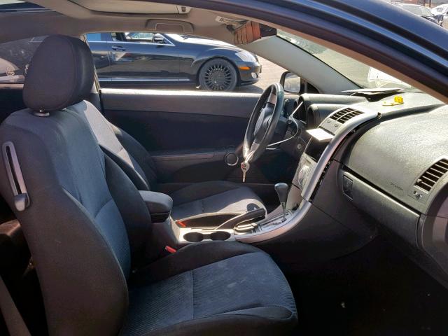 JTKDE177770160990 - 2007 TOYOTA SCION TC BLACK photo 5