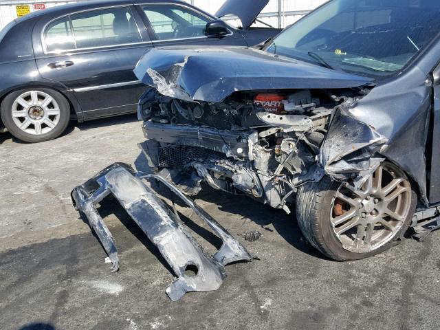 JTKDE177770160990 - 2007 TOYOTA SCION TC BLACK photo 9