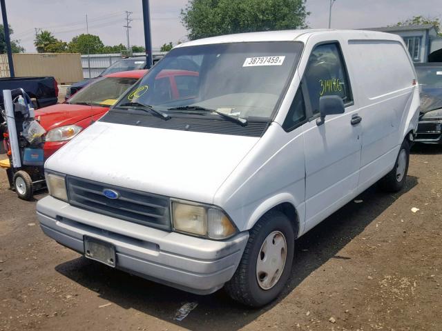 1FTDA14U8SZA93527 - 1995 FORD AEROSTAR WHITE photo 2