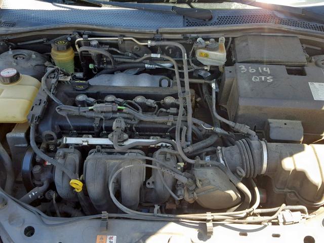 1FAFP34N95W191277 - 2005 FORD FOCUS ZX4 GRAY photo 7