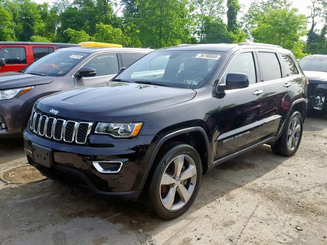 1C4RJFBG9JC244165 - 2018 JEEP GRAND CHER BLACK photo 2