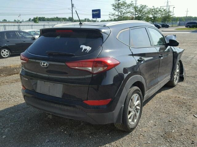 KM8J33A42GU082276 - 2016 HYUNDAI TUCSON LIM BLACK photo 4