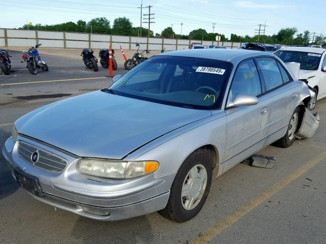 2G4WB52K621109100 - 2002 BUICK REGAL LS SILVER photo 2