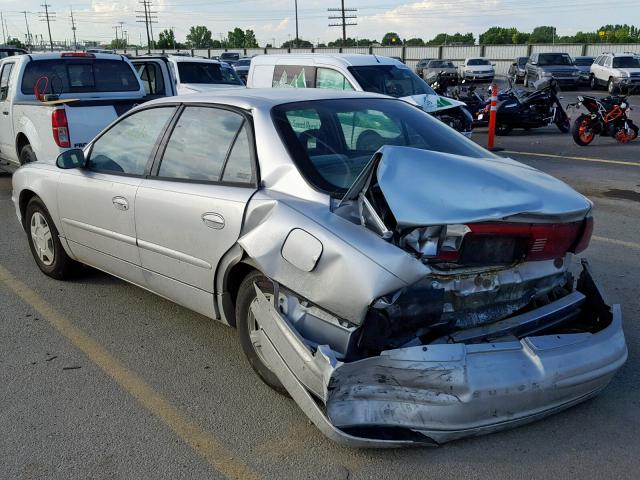 2G4WB52K621109100 - 2002 BUICK REGAL LS SILVER photo 3