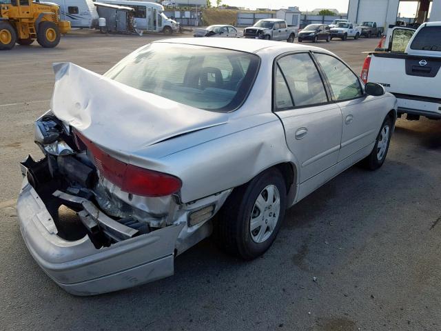 2G4WB52K621109100 - 2002 BUICK REGAL LS SILVER photo 4