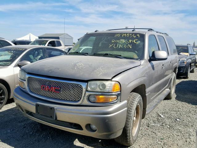 1GKFK66U33J141018 - 2003 GMC YUKON XL D TAN photo 2