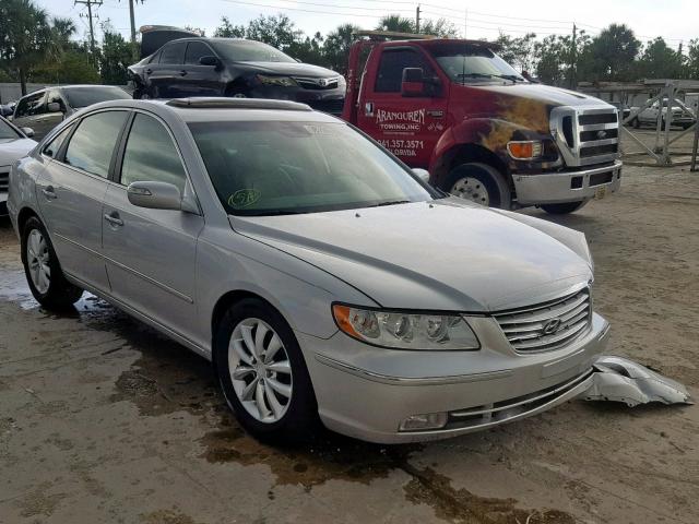 KMHFC46F37A223282 - 2007 HYUNDAI AZERA SE SILVER photo 1