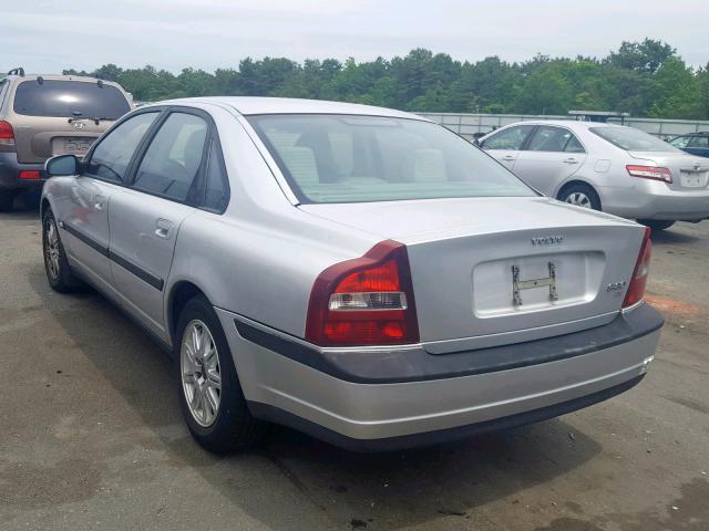 YV1TS94D311212650 - 2001 VOLVO S80 SILVER photo 3