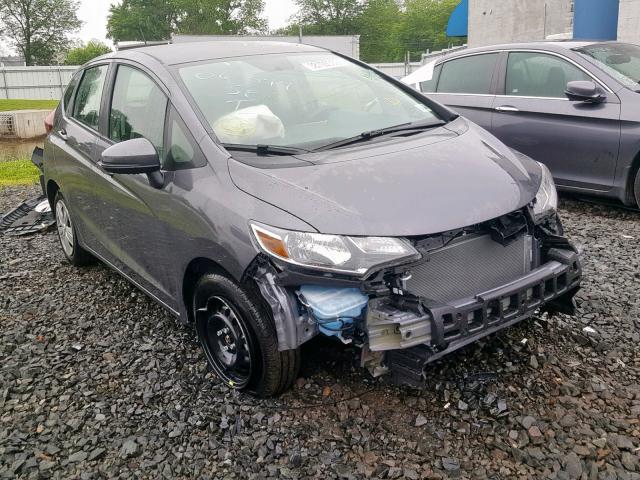 3HGGK5H45KM713183 - 2019 HONDA FIT LX GRAY photo 1