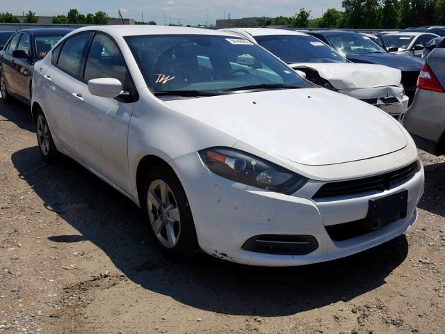 1C3CDFBA1GD635052 - 2016 DODGE DART SXT WHITE photo 1